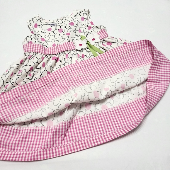 Blueberi Boulevard Infant Girls 18M Floral Sleeve Less Dress - Picture 3 of 8